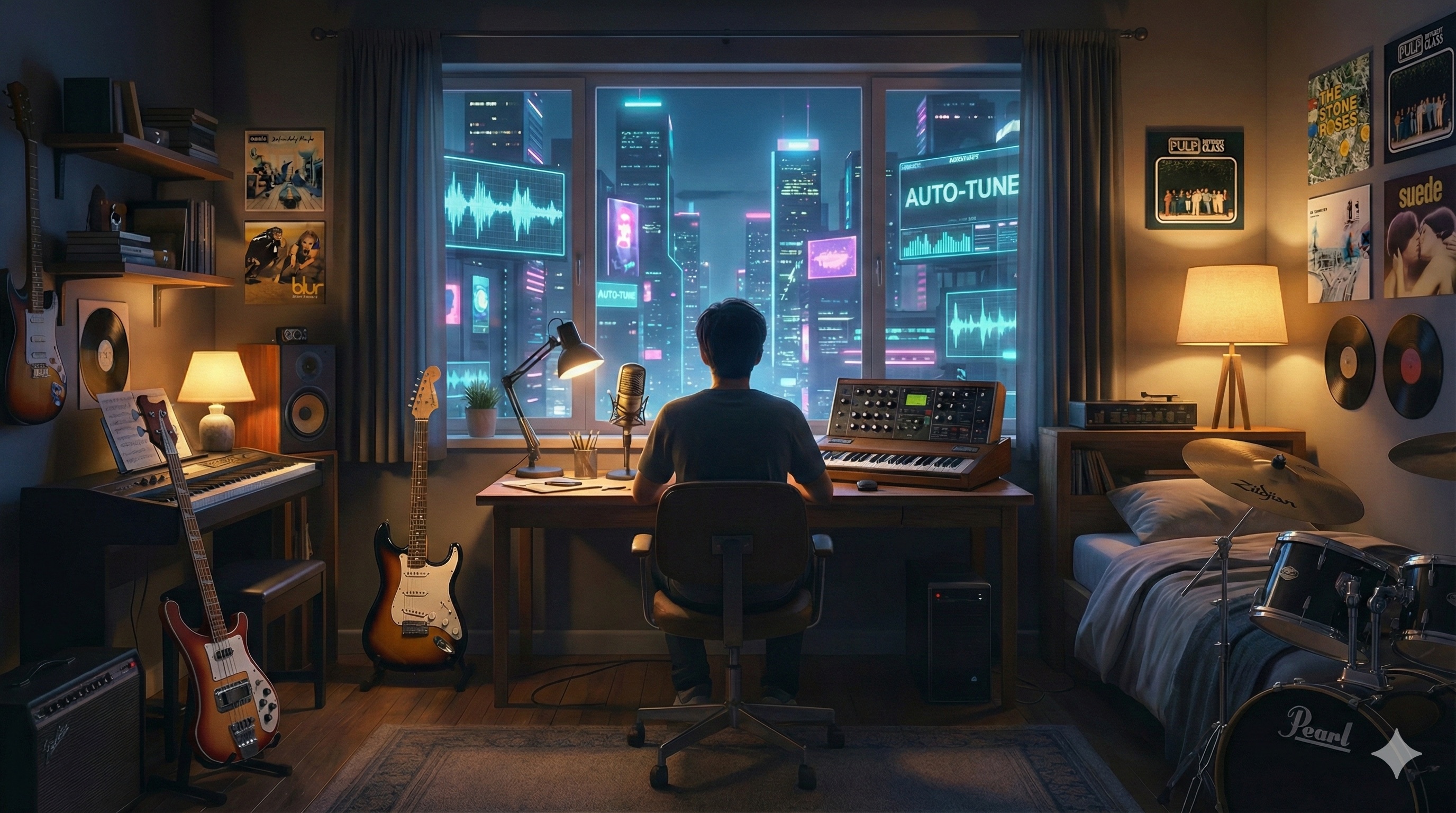 在这个充斥着Auto-Tune的时代，我只想做一个卧室里的守望者